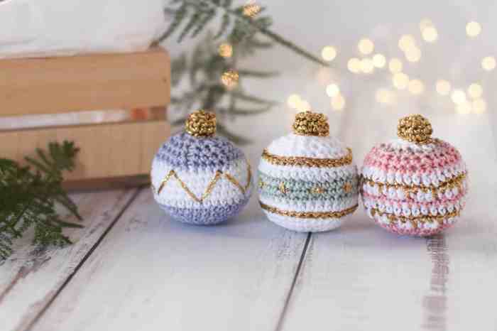 Free christmas ornament crochet patterns