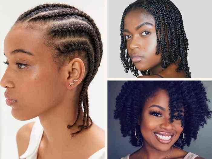 Braiding hairstyles for natural hair