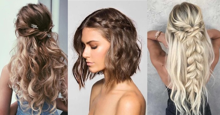 Hairstyles for straight hair prom