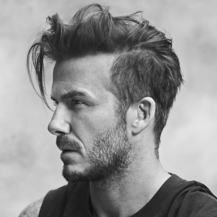 Men hairstyle medium hair